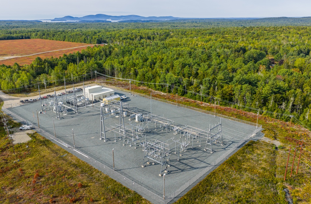 Tunk Lake STATCOM site, courtesy GE Vernova.